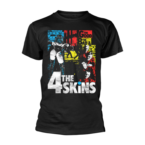 4 Skins Unisex T-shirt: The Good The Bad & The 4 Skins