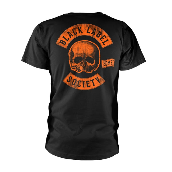 Black Label Society Unisex T-shirt: Hardcore Hellride (back print)