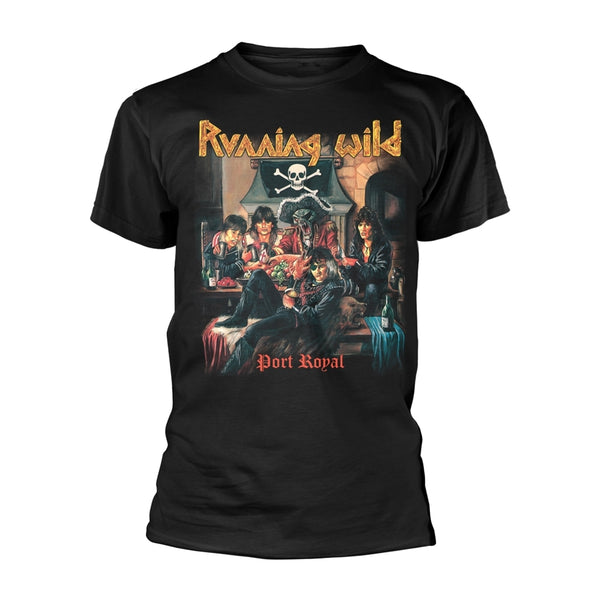 Running Wild Unisex T-shirt: Port Royal (back print)