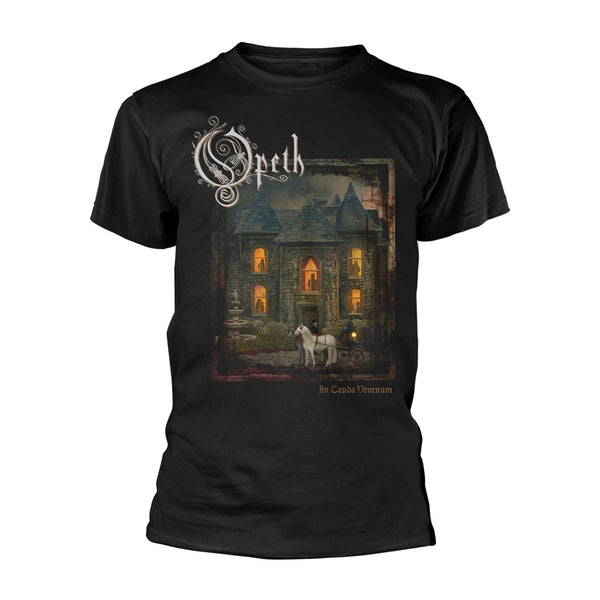 Opeth Unisex T-shirt: In Cauda Venenum (back print)