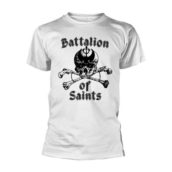 Battalion Of Saints Unisex T-shirt: Skull & Crossbones