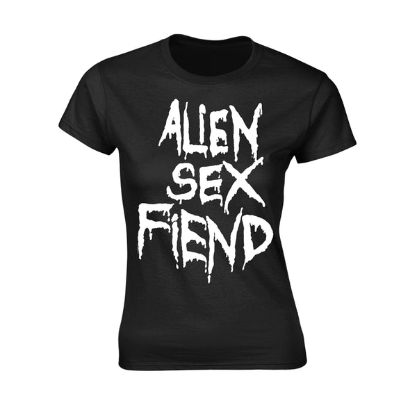 Alien Sex Fiend Ladies T-shirt: Logo