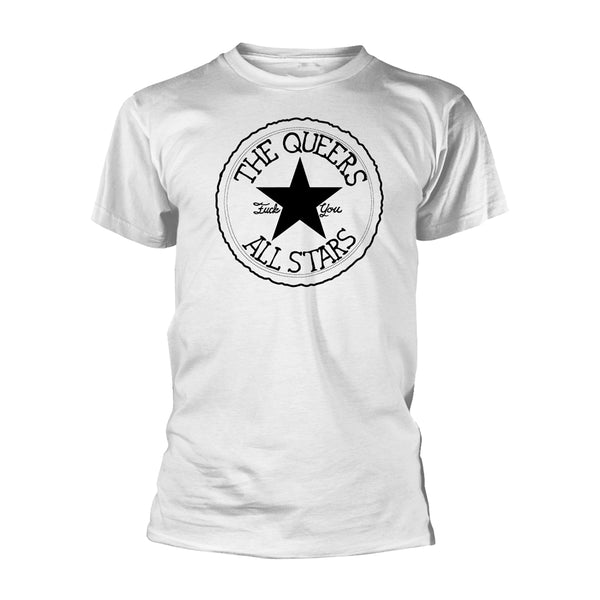 The Queers Unisex T-shirt: All Stars (White)