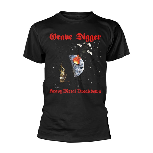 Grave Digger Unisex T-shirt: Heavy Metal Breakdown