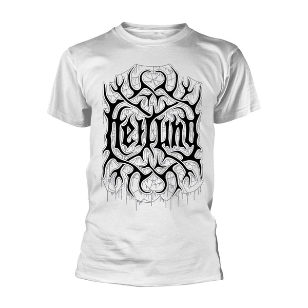 Heilung Unisex T-shirt: Remember (White) (back print)