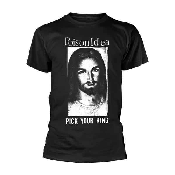 Poison Idea Unisex T-shirt: Pick Your King (Black)