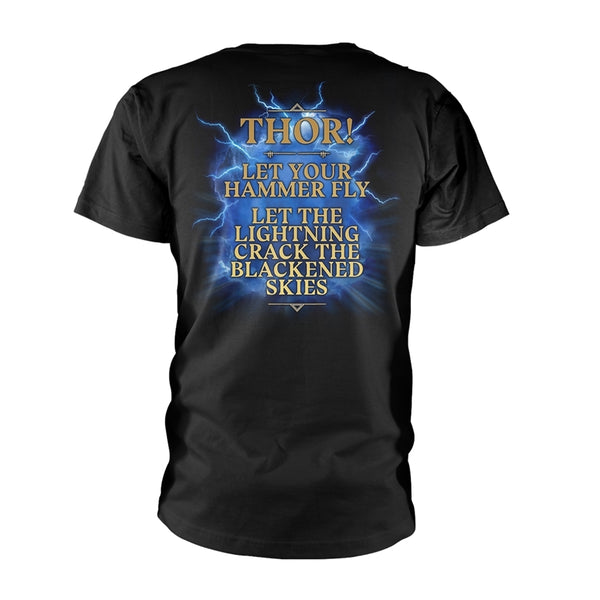 Amon Amarth Unisex T-shirt: Crack The Sky (back print)