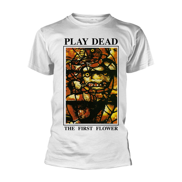 Play Dead Unisex T-shirt: The First Flower (White)