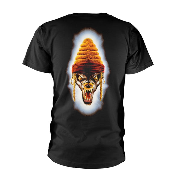 Running Wild Unisex T-shirt: Black Hand Inn (back print)