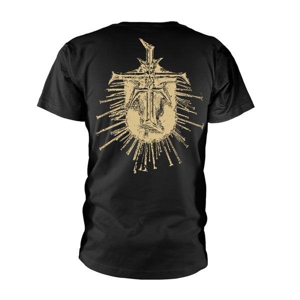 Testament Unisex T-shirt: Crest Shield (back print)