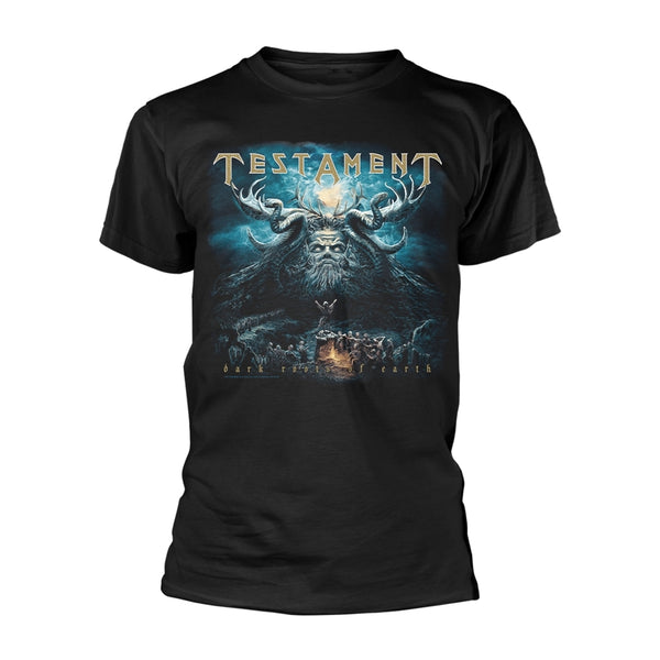 Testament Unisex T-shirt: Dark Roots Of Earth (back print)