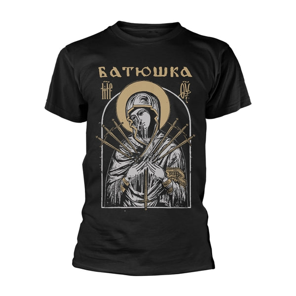 Batushka Unisex T-shirt: Mary Dagger (back print)