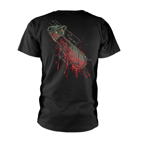 Bloodbath Unisex T-shirt: Right Hand Wrath (back print)