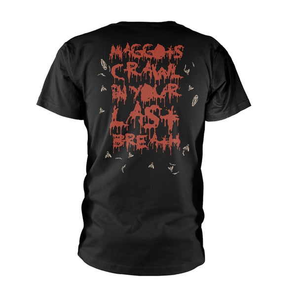 Bloodbath Unisex T-shirt: Wretched Human Mirror (back print)
