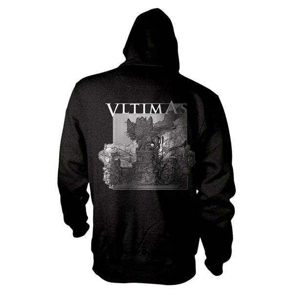 Vltimas Unisex Zipped Hoodie: Something Wicked Marches In (back print)