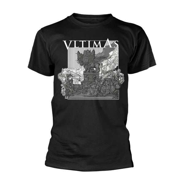 Vltimas Unisex T-shirt: Something Wicked Marches In (back print)