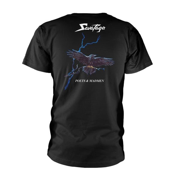 Savatage Unisex T-shirt: Poets & Madmen (back print)