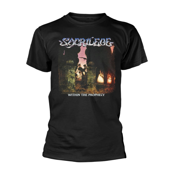 Sacrilege Unisex T-shirt: Within The Prophecy (back print)