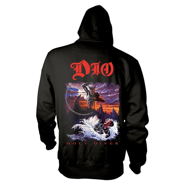 Dio Unisex Hoodie: Holy Diver (back print)