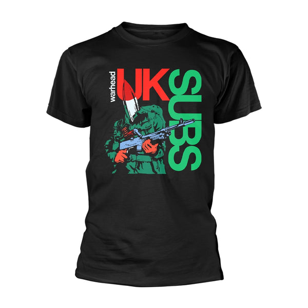 UK Subs Unisex T-shirt: Warhead (Black)