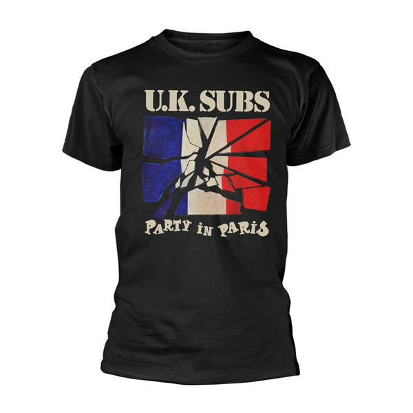 UK Subs Unisex T-shirt: Party In Paris