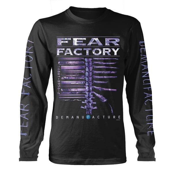 Fear Factory Unisex Long Sleeved T-shirt: Demanufacture Classic