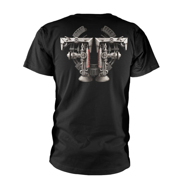 Fear Factory Unisex T-shirt: Mechanical Skeleton (back print)