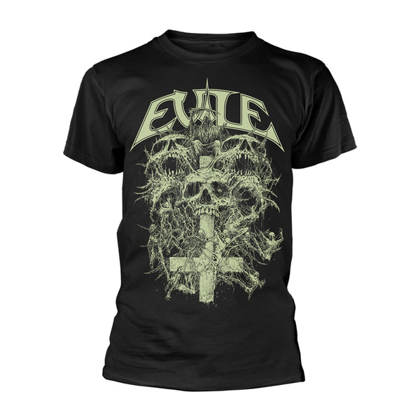 Evile Unisex T-shirt: Riddick Skull