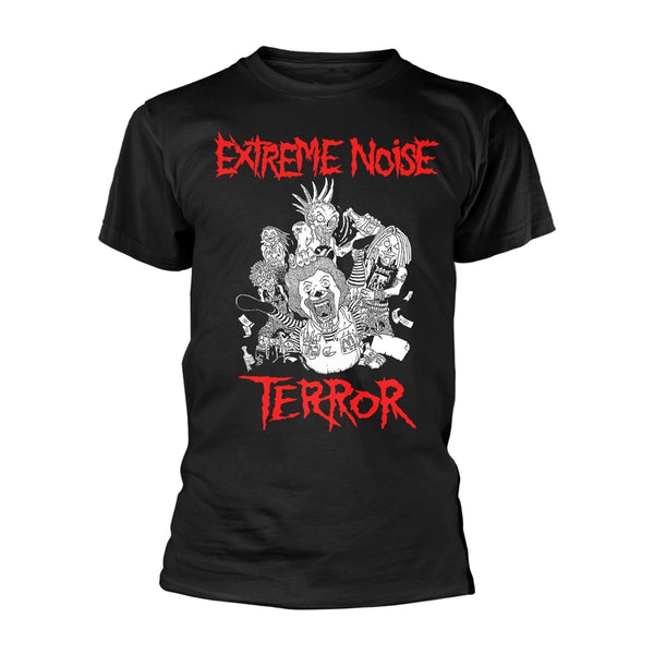 Extreme Noise Terror Unisex T-shirt: In It For Life (Variant) (back print)