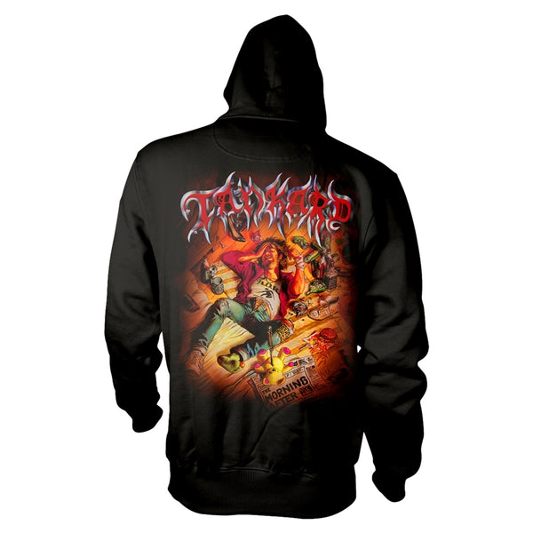 Tankard Unisex Hooded Top: The Morning After (back print)