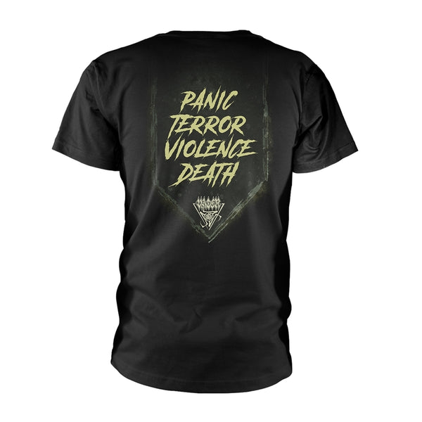 Vader Unisex T-shirt: Thy Messenger (back print)