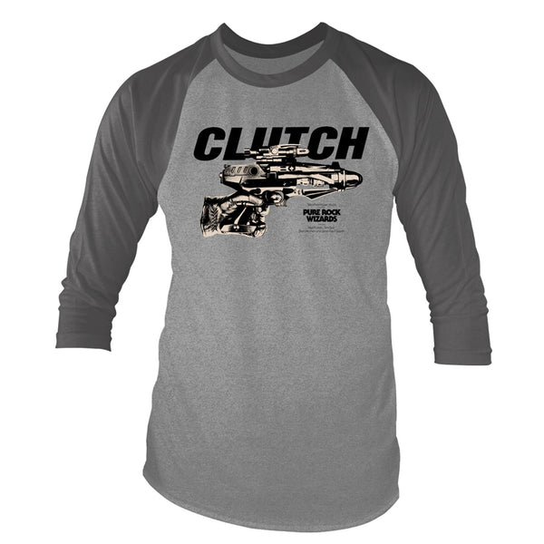 Clutch Unisex Raglan T-shirt: Pure Rock Wizards