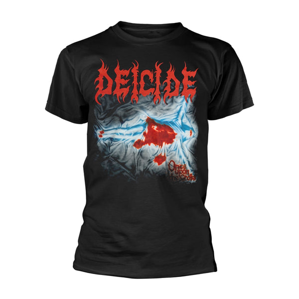 Deicide Unisex T-shirt: Once Upon The Cross (Black)