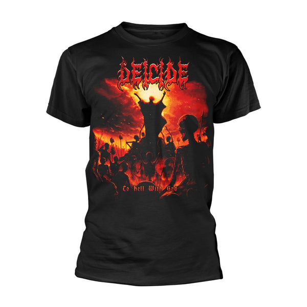 Deicide Unisex T-shirt: To Hell With God