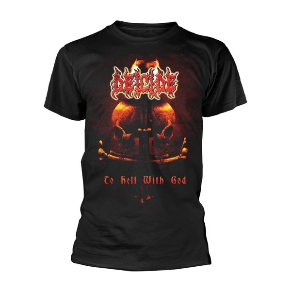 Deicide Unisex T-shirt: To Hell With God Tour 2012