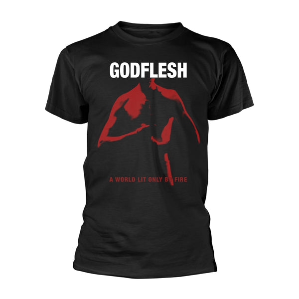 Godflesh Unisex T-shirt: A World Lit Only By Fire