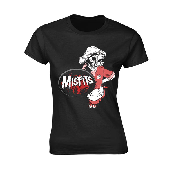 Misfits Ladies Ladies T-shirt: Waitress