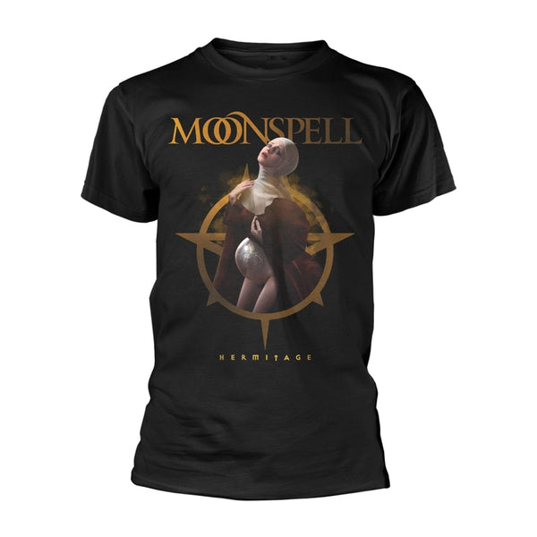 Moonspell Unisex T-shirt: Hermitage (back print)
