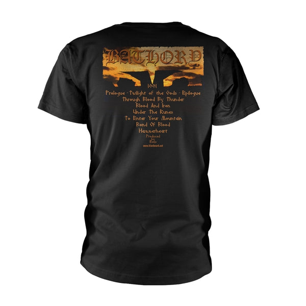 Bathory Unisex T-shirt: Twilight Of The Gods 2 (back print)
