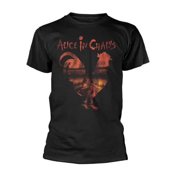 Alice in Chains | Official Band T-Shirt | Dirt Rooster Silhouette