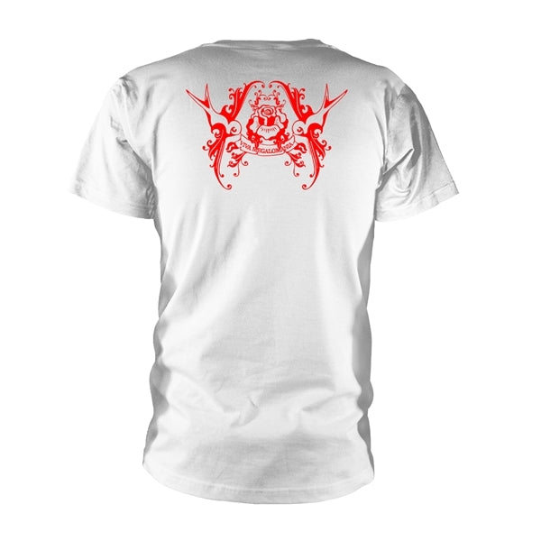 Ulver | Official Band T-Shirt | Blood Inside (White) (Back Print)