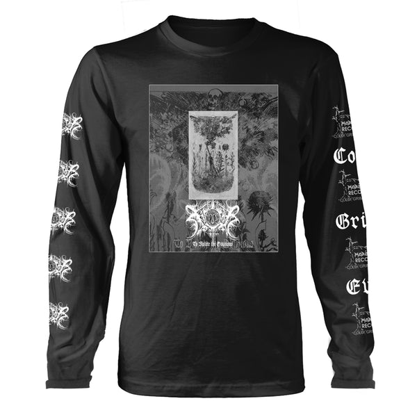 Xasthur Unisex Long Sleeved T-Shirt: To Violate (Back Print)