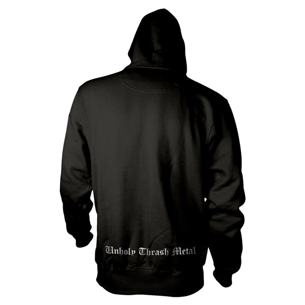 Aura Noir Unisex Pullover Hoodie: Logo (Back Print)