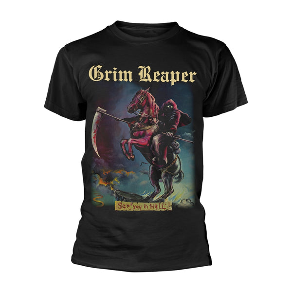 Grim Reaper | Official Band T-Shirt | See You In Hell