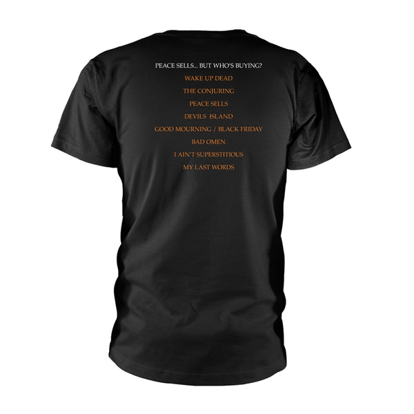 Megadeth | Official Band T-shirt | Peace Sells…(back print)