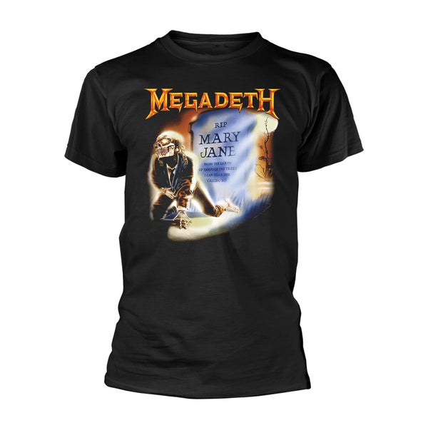 Megadeth | Official Band T-shirt | Mary Jane (back print)