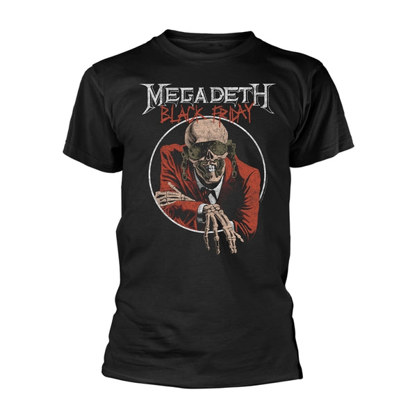 Megadeth | Official Band T-shirt | Black Friday (back print)