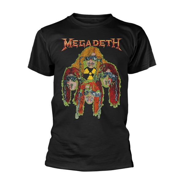Megadeth | Official Band T-shirt | Nuclear Glow Heads
