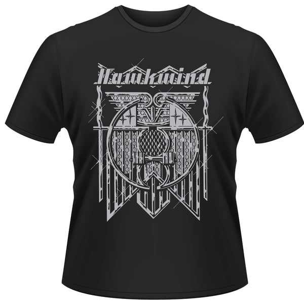 Hawkwind Unisex T-shirt: Doremi (Silver) (back print)