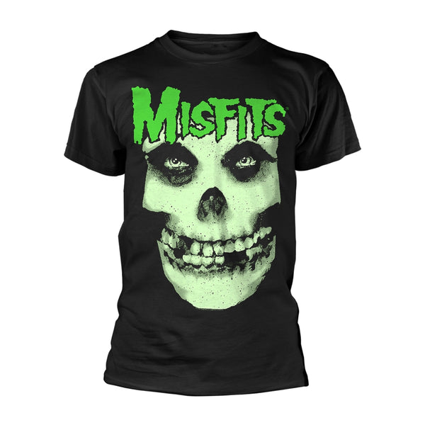 Misfits Unisex T-shirt: Glow Jurek Skull